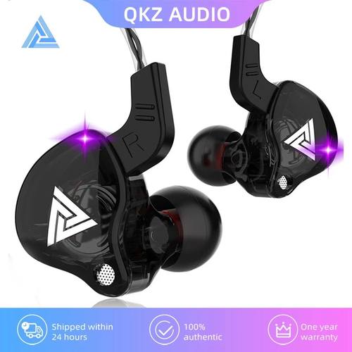Original QKZ AK6 Copper Driver HiFi Wired Earphone Race Spor