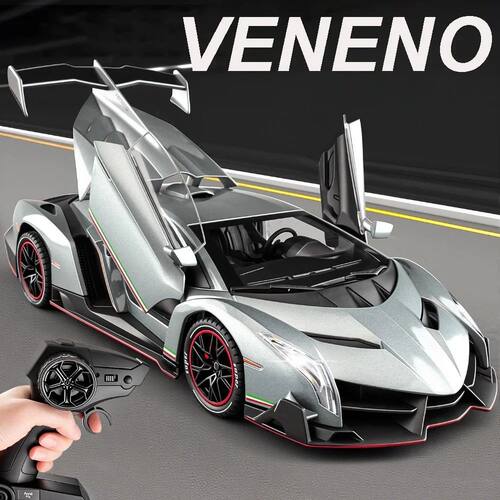 1:24 Veneno LX570 Car Model Toy Alloy Body Music Light High