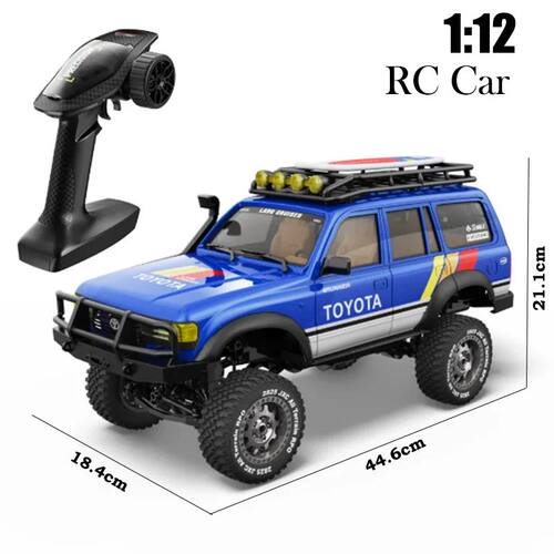 New LC80 RC Car 1/12 High and Low Speed Climbing Simulation