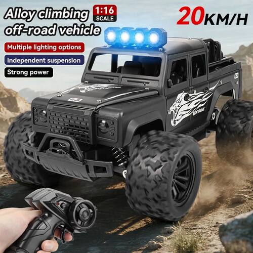 Remote control toy off-road vehicle, all-terrain adaptabilit