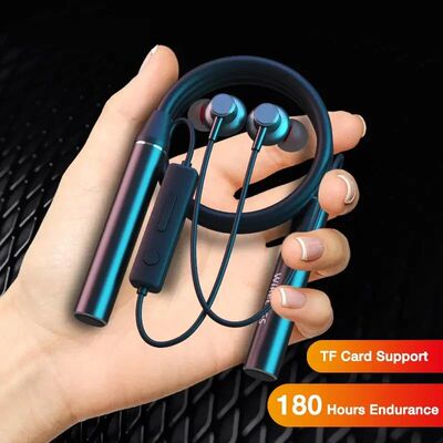Wireless Headphones 180 Hour Endurance Bluetooth Bass Headse