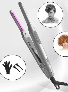Mini Hair Straightener Comb Pencil Hair Curler two in one Ce