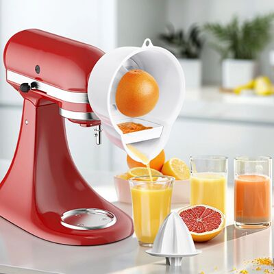 GVODE Citrus Juicer Attachment for KitchenAid Stand Mixer 2-