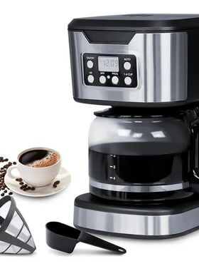 【NEWLY】12 Cup Brew& Drip Coffee Machine Maker Programmable