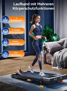 walk week Portable Incline Walking Pad - 330lb Capacity, 2.5