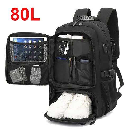 50L 60L 80L Travel Backpack for Women and Men Large Capacity