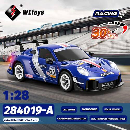WLtoys 284019-A 284191 1:28 2.4G RC Car With LED Lights 4WD