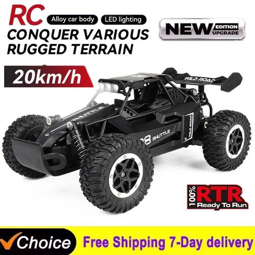 New Remote Control Car RC 6 Scale All Terrain Truck LED Ligh