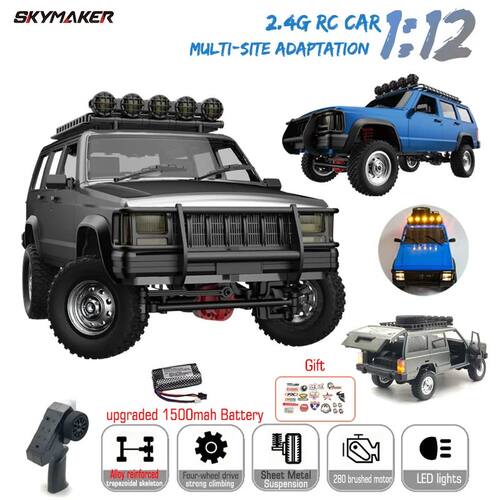 MN78 2 Full Scale MN Model RTR Version RC Car 2.4G 4WD 280 M