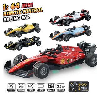 1/64 Mini Formula Racing Alloy RC Cary Model Car Die Cast To