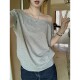 Solid Simple Short shirts Sle Cleanfit Women Casual Summer