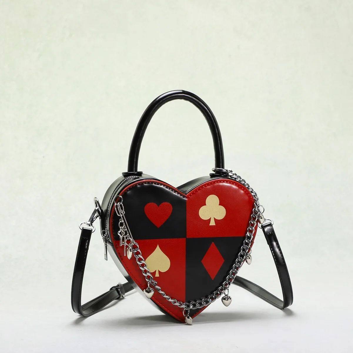 Women shoudler bag Fasion Love Bag Women's Creative Poker Ba,箱包皮具/热销女包/男包,通用款女包,淘宝优惠券,粉丝福利购,淘宝优惠卷