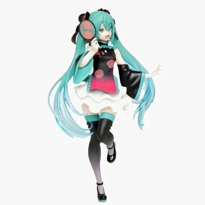 Hatsune Miku Anime Girl Figures Chinese Style Cheongsam Stan