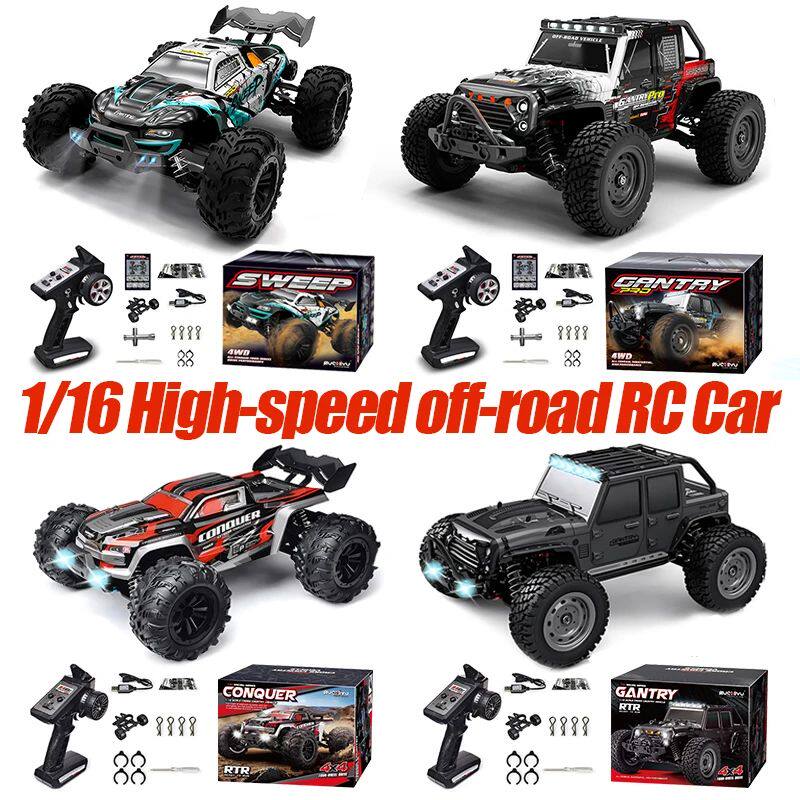 6 Professional Remote Control Cars 70KM/H Or 50KM/H 4WD RC C
