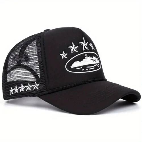 Breathable Mesh Baseball Caps Unisex Pentagram Hip Hop Adjus