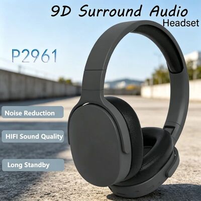P2961 Wireless Bluetooth Headphones HiFi Stereo Noise Cancel