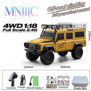 MN111C 8 Rc Car Land Rover Defender 4WD Climbing Off-Road Ve