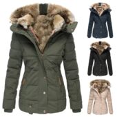 Cotton Long Padded Women 2026 Winter Parka Jacket War