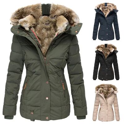2026 Cotton Padded Parka Women Jacket Winter Jacket Long War
