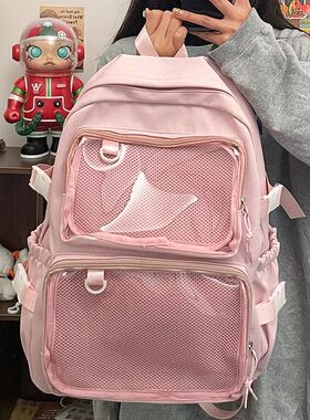 Japanese Style Transparent Ita Bag for Girls Comic Cons Larg