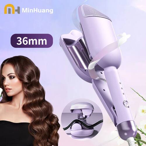 Electric Hair Curler 36mm Large Wave Styling Ceramic Hair Lo