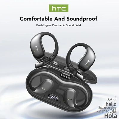 【HTC NE57】 Bluetooth V6.0 Earphones AI Translator Earbuds