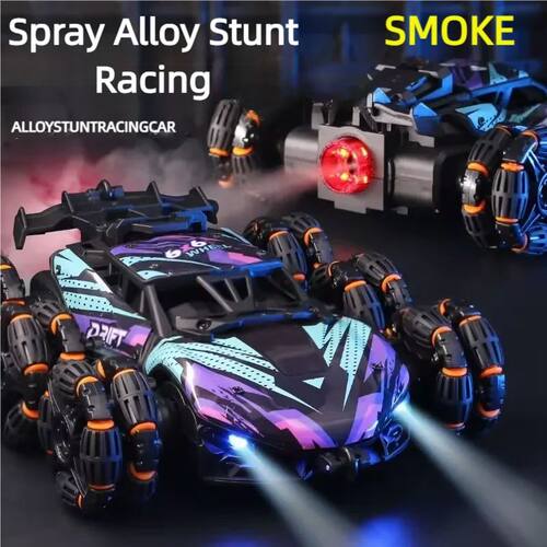 Children's Alloy Remote Control Car Morphing Six-Wheeled RC