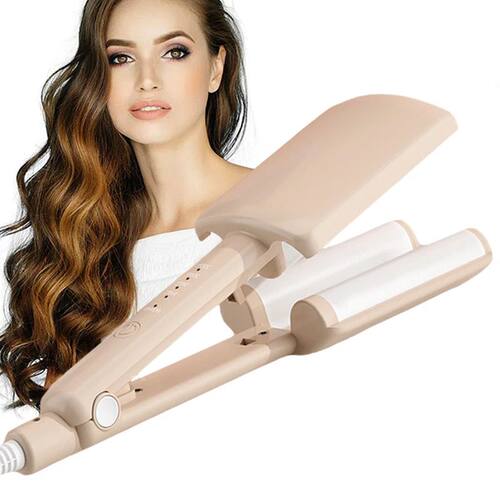 Triple Barrel Hair Curling Wand Ceramic Glaze Hair Care Curl