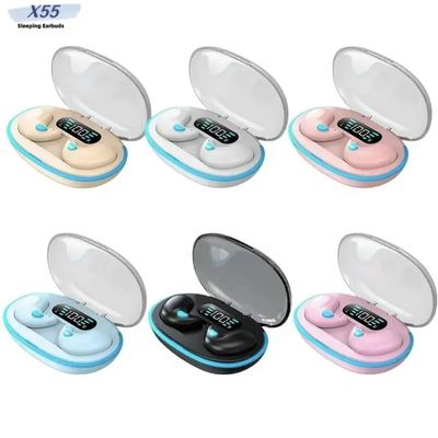 x55 Mini Wireless Sleeping Earbuds TWS Bluetooth Headphones
