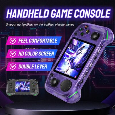 RX6H Retro Handheld Game Console Linux System 3.5 Inch IPS S
