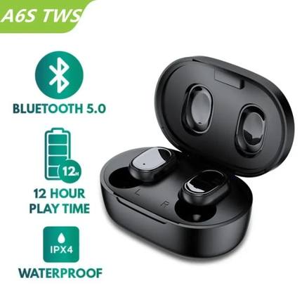 Original A6S TWS Headset Wireless Earphones Bluetooth Headph