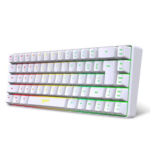 Wired K68 RGB Sreamer Mini Gaming Keyboard 19-Key Conflict-F