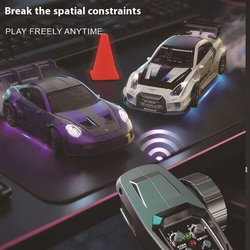 New 1:43 D43 Full-Size Remote Control Drift Car Gyroscope Al