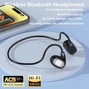 Air-Conduction Bluetooth Earphone Wireless Headphones With M