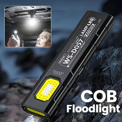 LED Keychain Flashlight Type C Rechargeable 600LM Portable M