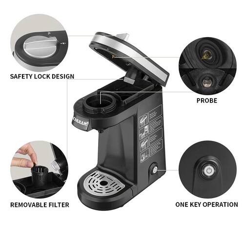 QF-CM801 American Kcup Capsule Coffee Machine Household 800W