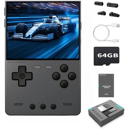 Retro Handheld Game Console – Metal Alloy Body, 3.2