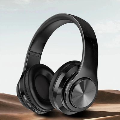 Wireless Bluetooth 5.0 Headphone With Microphone On-Ear Head