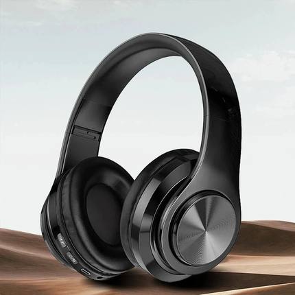 Wireless Bluetooth 5.0 Headphone With Microphone On-Ear Head