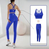 Leggings Set Bra Jogging Women piece Yoga Sports and set