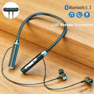 K58 Wireless Headphones Bluetooth Neckband Magnetic Headphon
