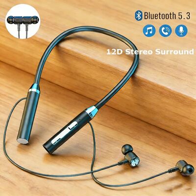 K58 Wireless Headphones Bluetooth Neckband Magnetic Headphon