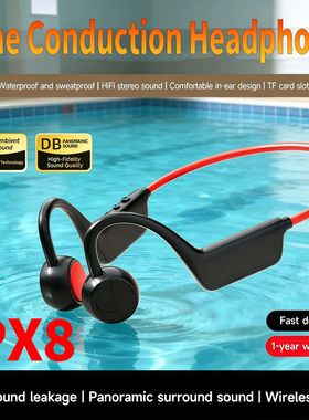 LZQLY Bone Conduction Headset Wireless Swimming Headphone IP