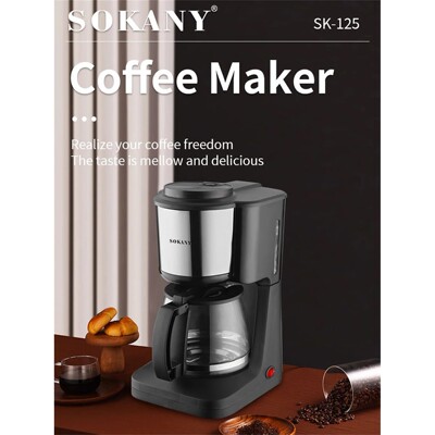SOKANY SK125 Drip Coffee Maker Anti-Drip  Coffee Pot Machine