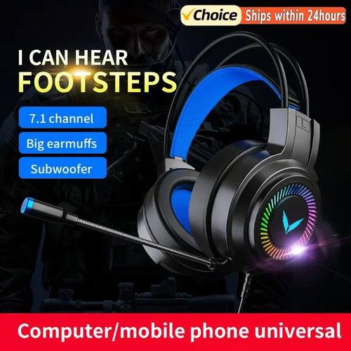 G58 G60 Gaming Headset 7.1 Stereo SVirtual Surround Bass Ear
