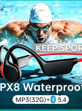 Bone Conduction Headset Wireless Swimming Sports Headphone I
