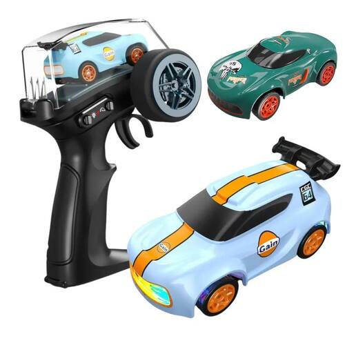 2.4G RC Desktop Racing Drift Car 1:64 Four-wheel Drive Child