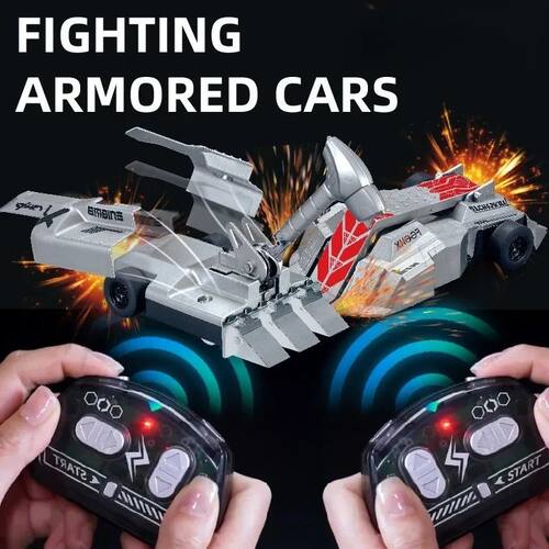 2.4G Double Combat RC Armored Bumper Car, Remote Control Gla