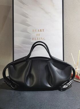 Brand Luxury Cloud Dumpling Bag Drawstring Design Women's Ba