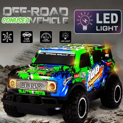 1/24 Rc Buggy Cars Car Remote Control Trucks Led Off Road Ve